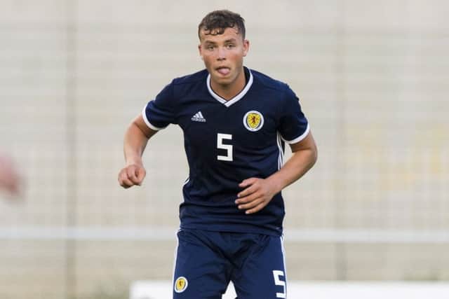 Ryan Porteous in action for Scotland. Picture: SNS