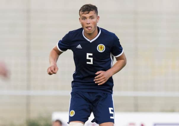 Ryan Porteous in action for Scotland. Picture: SNS