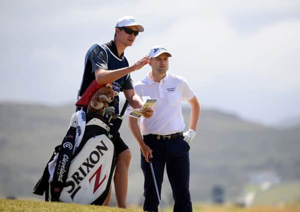 Russell Knox will play his opening two rounds at Gullane in the company of Patrick Reed and Ian Poulter. Picture: Getty Images