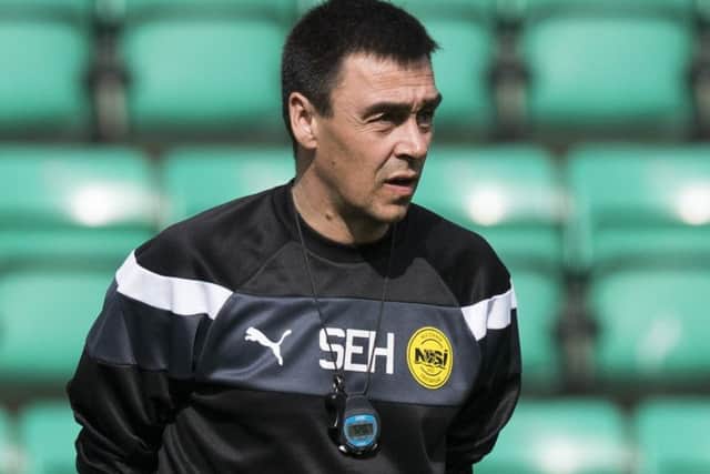 Samal Erik Hentze is comfortable with NSI Runavik's underdogs status