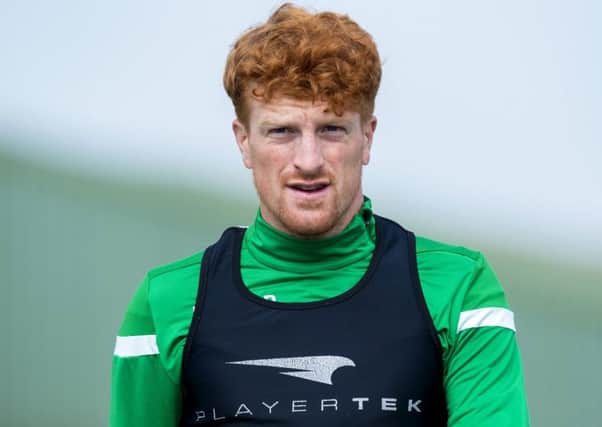 Simon Murray joined Hibs from Dundee United last summer