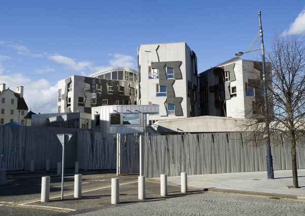 The Scottish Parliament, Holyrood. Picture: TSPL