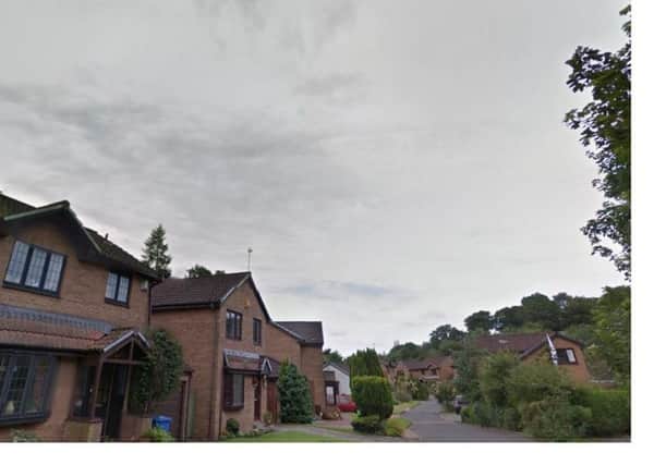 The incident happened at a residential address on Wallace Mill Gardens. Picture; Google Maps