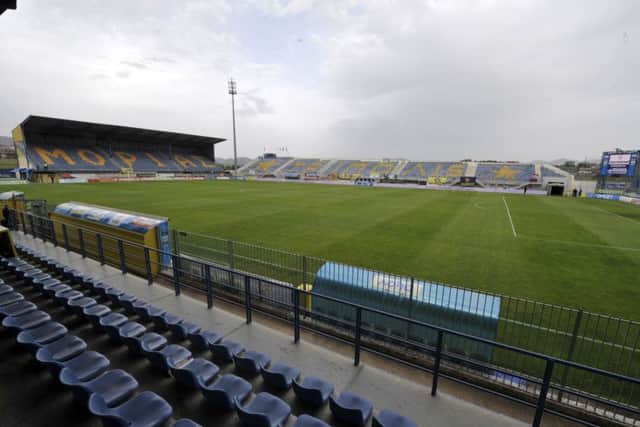 The Kolokotronis Stadium, home of Asteras Tripolis. Picture: Milos Bicanski/EuroFootball/Getty
