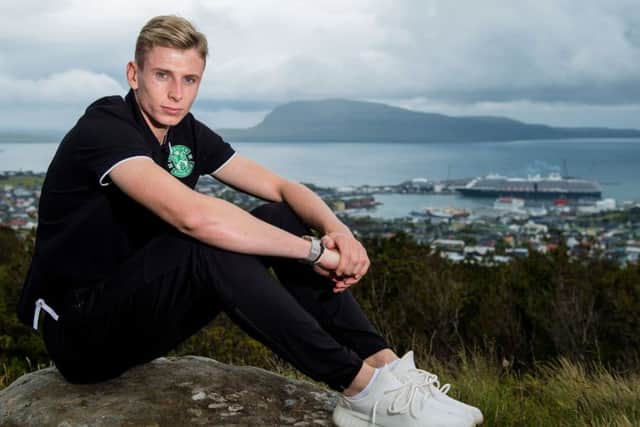 Oli Shaw relaxes in Torshavn