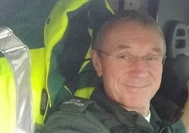 Ambulance driver Mike Armstrong