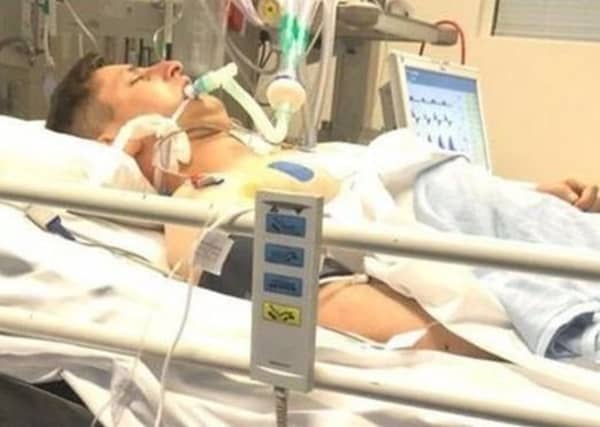 Shabaz Ali suffered multiple stab wounds in the attack. Picture: Shabaz Ali fund