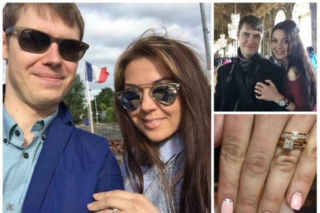 Diane Kokoreva is delighted after being reunited with the wedding bands.