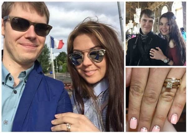 Diane Kokoreva is delighted after being reunited with the wedding bands.