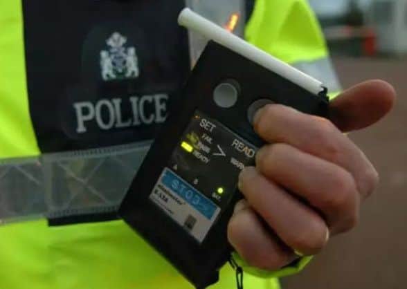 The officer was 4-times over the drink driving limit