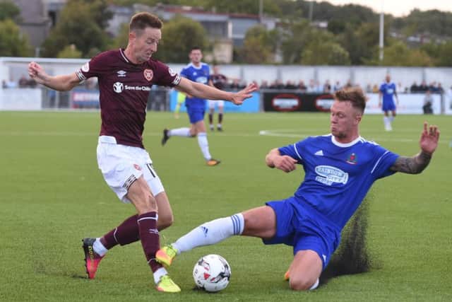 Steven MacLean scored on his debut for Hearts