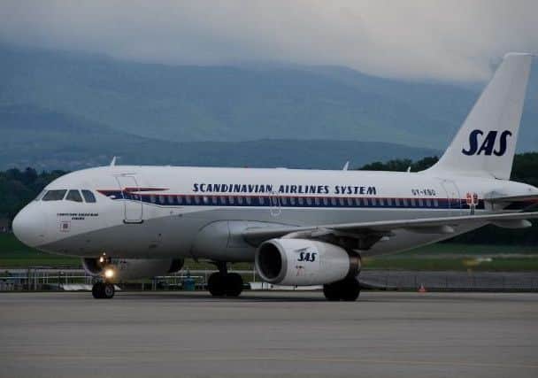 The SAS flight turned round due to extreme weather