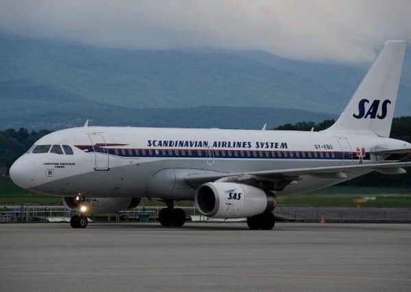 The SAS flight turned round due to extreme weather