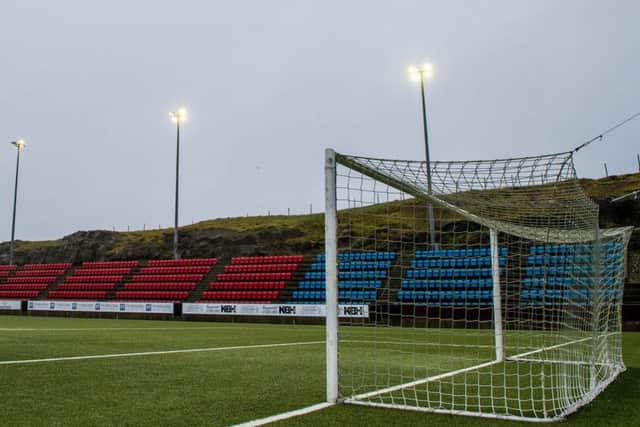 The Svangaskaro Stadium in Tofitr. Picture: SNS