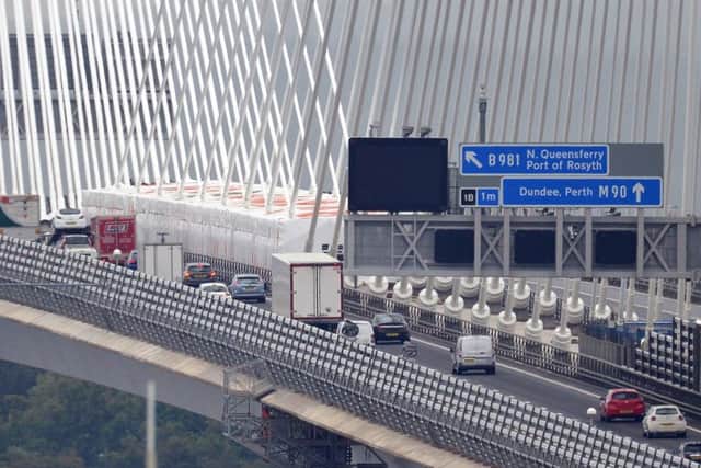 Snagging work on the Queensferry Crossing won't finish until next year
