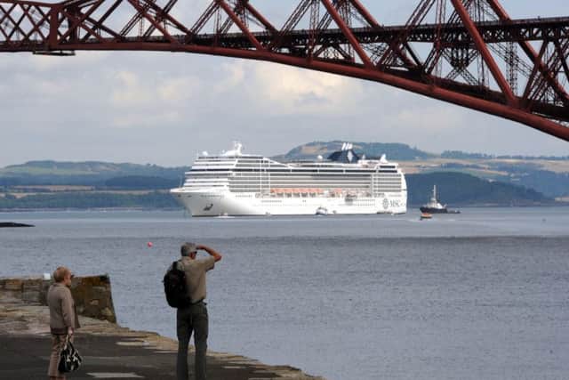 Edinburgh beat cities such as Lisbon and Amsterdam to be named the best cruise destination. Picture: Ian Rutherford