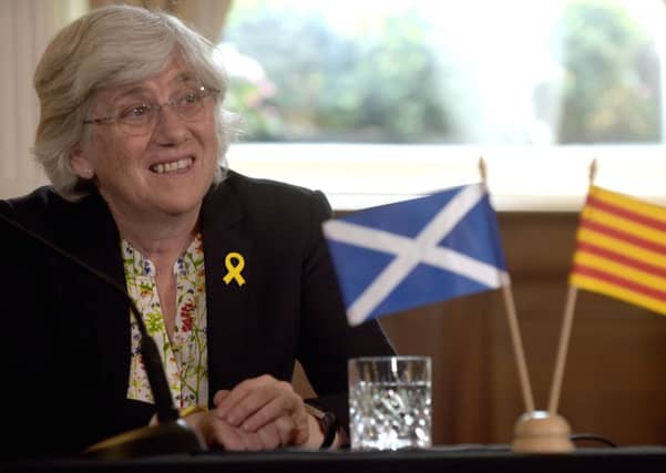 Former Catalan minister Clara Ponsati. Picture: Lisa Ferguson