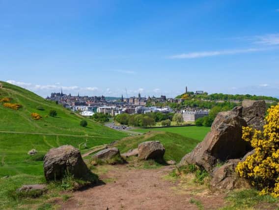 Grassy Holyrood Park is a spot to avoid in Edinburgh this week, due to a high grass pollen count (Photo: Shutterstock)
