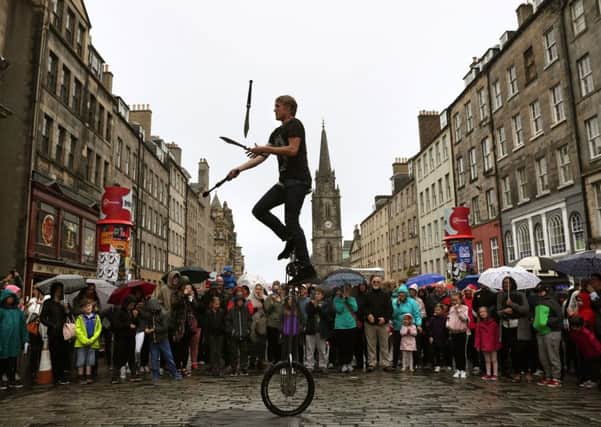Edinburghs festivals generate than Â£300 million for the Scottish economy. Picture: PA