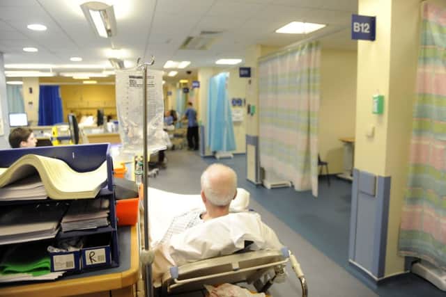 The accident and emergency department at Edinburgh Royal Infirmary. Picture: Greg Macvean