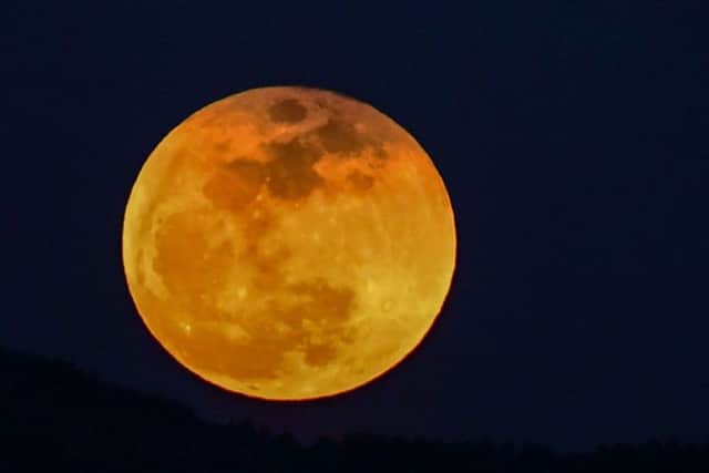 Friday's blood moon will begin at around 9.24pm.