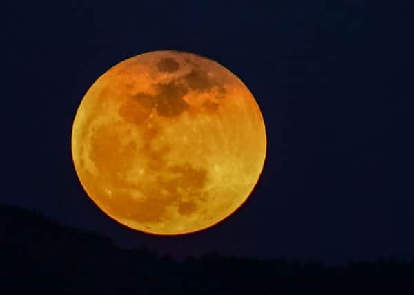 Friday's blood moon will begin at around 9.24pm.