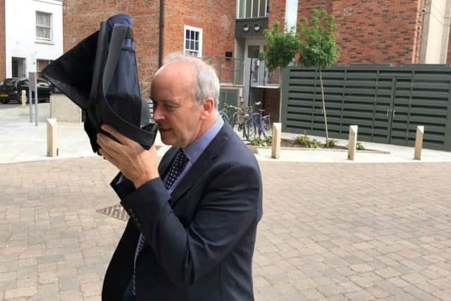 Dr David Crichton leaving Winchester Crown Court. Picture: Ben Mitchell/PA Wire