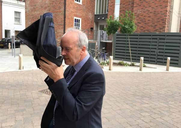 Dr David Crichton leaving Winchester Crown Court. Picture: Ben Mitchell/PA Wire