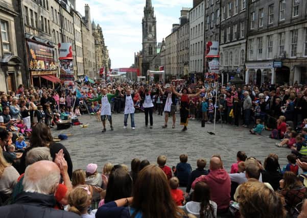 The Edinburgh Fringe has come under fire after it announced a partnership with Airbnb. Picture: Ian Rutherford