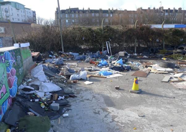 There are fears Edinbugh could be faced with an increase in fly-tipping and backyard bonfires. Picture: Contributed