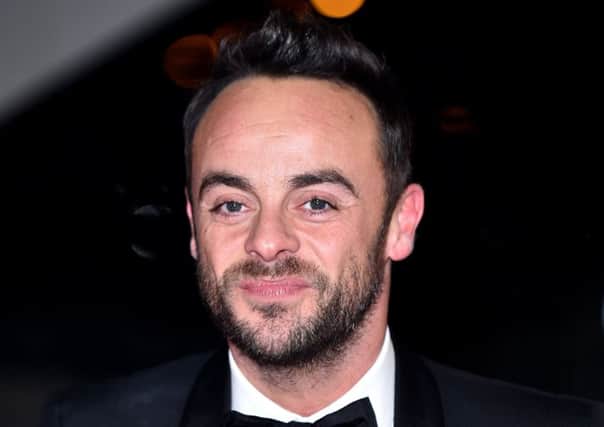 Ant McPartlin will not host I'm A Celebrity for the first time since the show began in 2002. Picture: PA