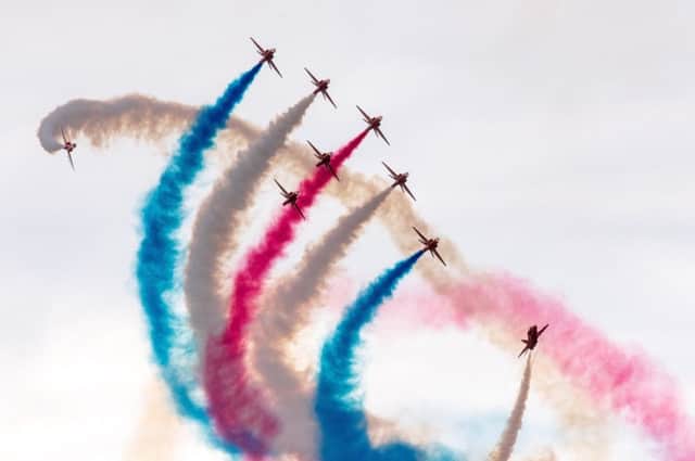 The Red Arrows. Picture; Ian Georgeson