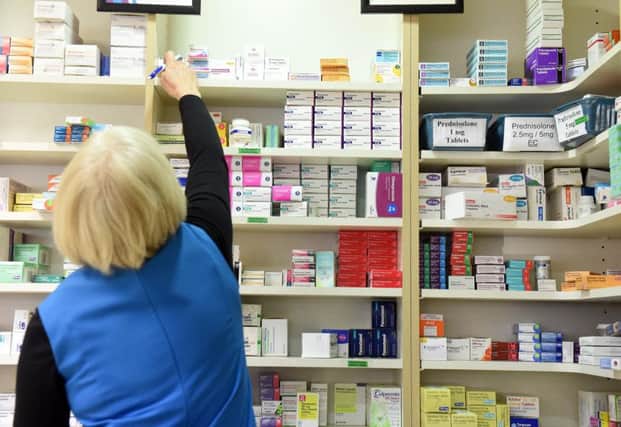 The cost of prescriptions has gone up 25 per cent in Scotland over the last decade. Picture: Lisa Ferguson