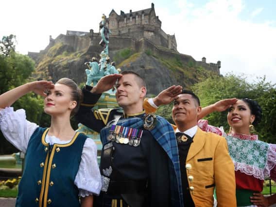 The Royal Edinburgh Military Tattoo programme was revealed at Edinburgh Castle today.