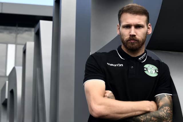 Martin Boyle and his Hibs team-mates are targeting a Europa League group-stage place and know they must get it right against Asteras Tripolis. Pic: Lisa Ferguson