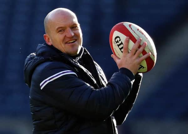 Gregor Townsend has pledged his future to Scotland. Pic: PA