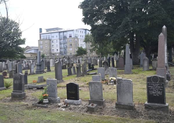More than half of Edinburgh graveyards will be full within 5 years. Picture: Greg Macvean