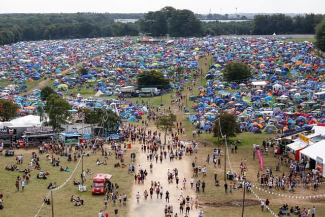 A company are looking for staff to work at Festivals.