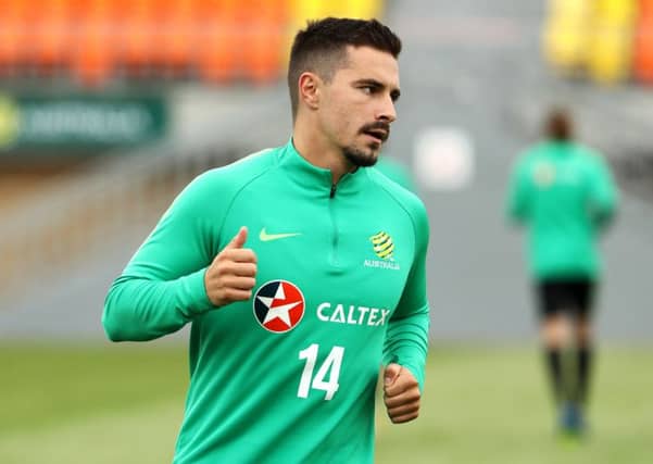 Jamie Maclaren forced his way into Australia's World Cup squad on the back of a successful loan spell at Hibs. Pic: Getty