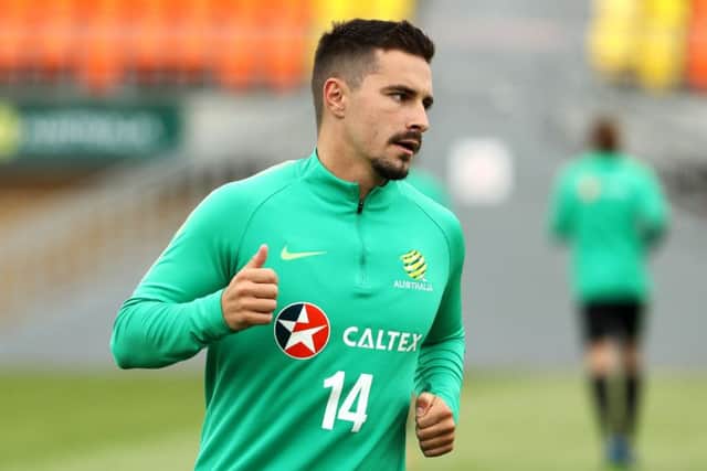 Jamie Maclaren forced his way into Australia's World Cup squad on the back of a successful loan spell at Hibs. Pic: Getty