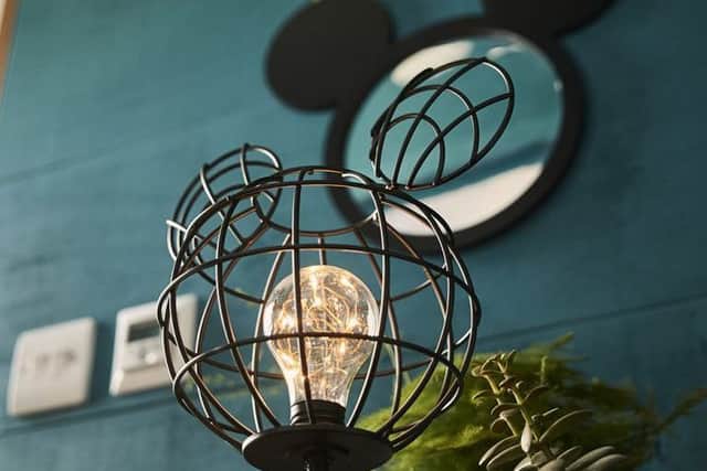 The Mickey wire table lamp. Picture: Primark