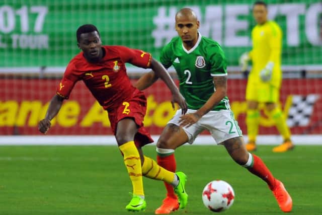 Thomas Agyepong in action for Ghana. Picture: ROCIO VAZQUEZ/AFP/Getty