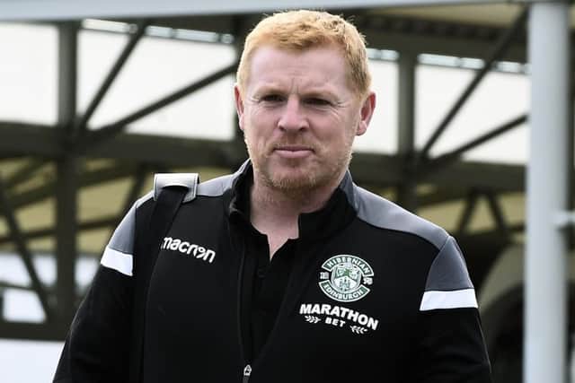 Hibs boss Neil Lennon will not use travel and hotel issues as an excuse. Pic: TSPL