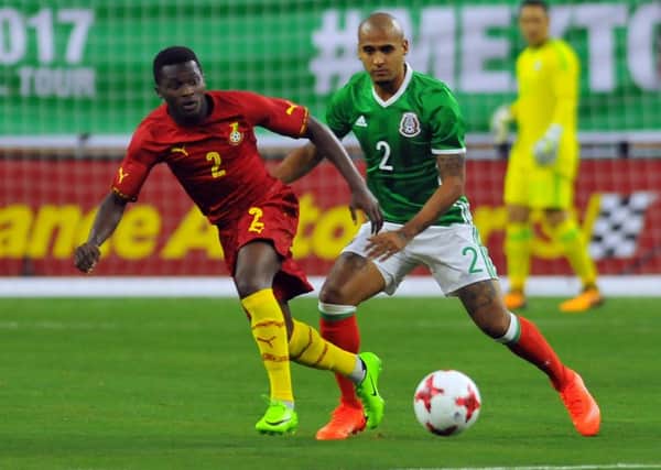 Thomas Agyepong has been capped by Ghana. Pic: Getty