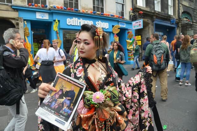 Flyers and other items of Festival waste are to be turned into renewable energy. Picture: Jon Savage