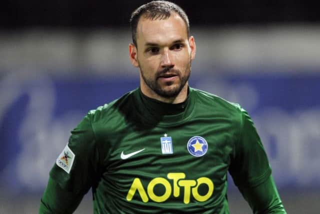 Marton Fulop in action for Asteras Tripolis in May 2013. Picture: Getty Images