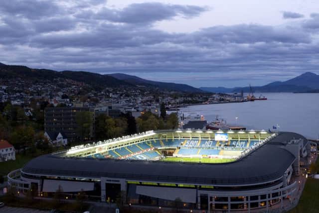 Hibs have been told to take a lead over to the Aker Stadion in Molde next week. Pic: Getty