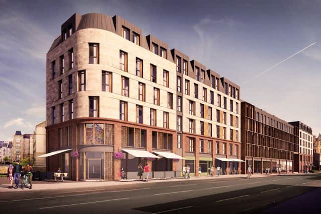 An artist impression of the proposed development.