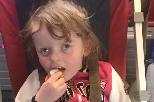 Alexa Quinn Fuller
was verbally abused for making noise on a train.
