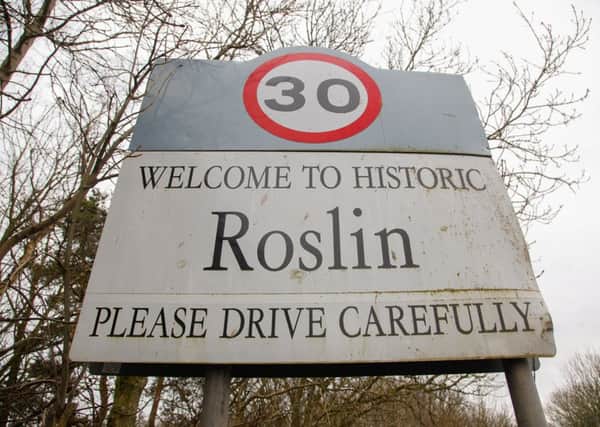 Roslin signage